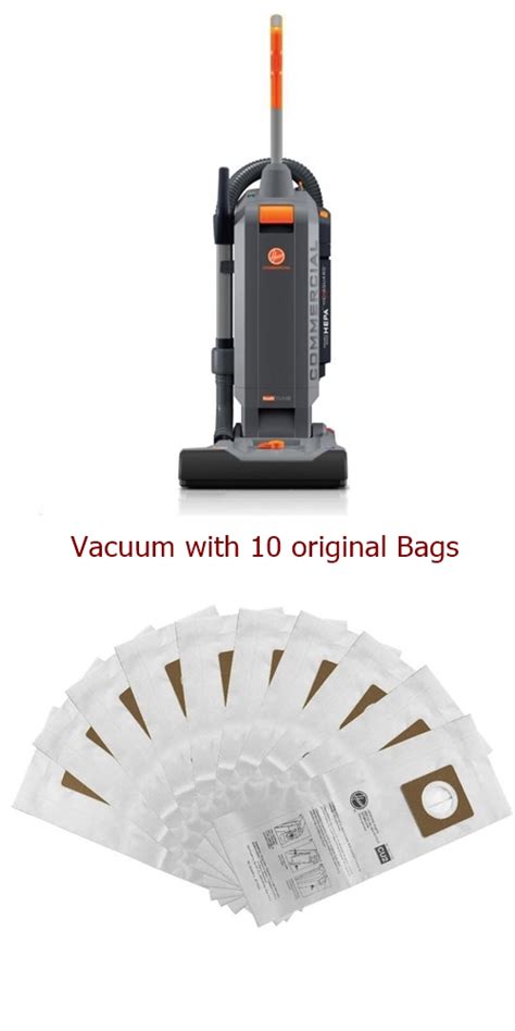 hoover commercial vacuum ch54115 bags.